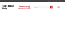 Tablet Screenshot of mikestackleworld.com